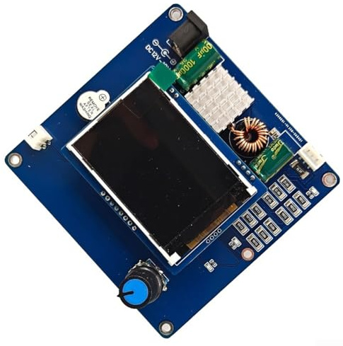 Oniissy Placa controladora de soldador por puntos de capacitancia de 12 V 6 A-10 A para panel de control de soldadura automática con ajustes de pulso y voltaje ajustables, compatible con Farad de 100