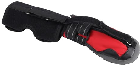 Huairdum Correa para Pies Caídos, Zapatos Correctivos para Perros, Tirantes para Botas para Perros con Elevación Segura del Dedo del Pie, Ideal para Problemas de Pies y Soporte para Piernas de (L)