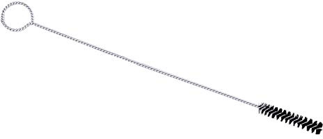 DeLonghi Edelstahl Reinigungsbürste für Schläuche//Rohre - Bürste aus Nylon