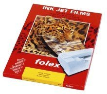 Folex® OHP-Inkjetfolien Universal BG-32.5.RS Plus m. Sensorstreifen - A4, 0,10 mm, 50 Folien