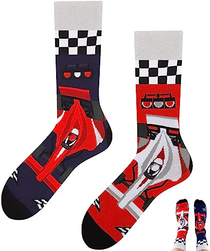 TODO Colours Lustige Socken mit Motiv - Mehrfarbige, Bunte, Verrückte für die Lebensfreude