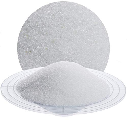 Schicker Mineral Glasgranulat Strahlmittel 200-300 µm 25 kg, Mehrwegstrahlmittel aus Mineralglas zur chemisch neutralen Oberflächenbehandlung, stark abrasiv, Reinigungsstrahlen, Strahlgut