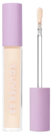 Tower 28 Swipe Serum Concealer - Hydrating Medium-Full Coverage Concealer + Under Eye Brightener - Skin Care Infused Makeup with Hyaluronic Acid + Soothing Centella - 1.0 Fair/Neutral (0.22 oz)