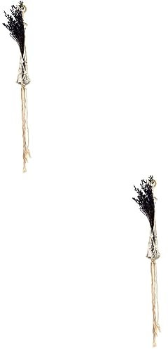 2 piezas de decoración for cocina, decoración de cocina, soporte for macetas, enrejado, colgador de macramé for plantas, macramé colgante for exteriores, macetero con cuerda for colgar, macetero, colg