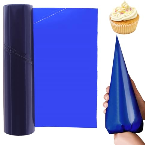 Runyu Juego de mangas pasteleras, 50 unidades, 52 cm, extragrandes, mangas pasteleras, desechables para decorar pasteles y tartas