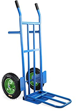 Handkarren, Gepäckwagen, Plattformwagen, zusammenklappbarer Wagen mit Rädern, Karren mit beweglichen Rädern, Tragfähigkeit 300 kg