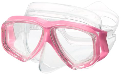PATIKIL Occhialini da nuoto con copertura per il naso, maschera in silicone per immersioni subacquee, anti-appannamento, per snorkeling, snorkeling, maschera per immersioni subacquee per giovani,