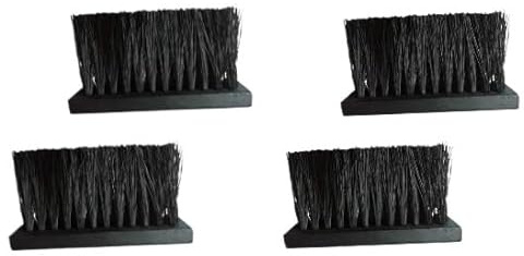 Daaxing Kaminbürsten, Ersatzbürstenkopf, Nachfüllpackung, Holzgriff, Bürstenkopf, Kamin, Kamin, Kamin, Kamin, Bürste für Haus und Kaminreinigung (4 Stück)