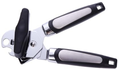 COLLBATH Apriscatole Manuale 3 in 1 Acciaio Inossidabile Apriscatole A Leva Facile Da Usare Utensili Da Cucina Dispositivo Di Assistenza Per Aprire Barattoli E Bottiglie