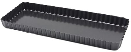 ABOOFAN Molde Para Hornear Tartas y Quiches 36.5cm x 15cm Antiadherente Ligero y Duradero