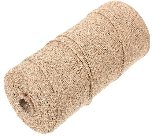 Sosoport 2 Rollen Sisal-kratzseil Für Katzen 200 M 2 Mm Robuste Sisalschnur Für Kratzbäume Ersatz Für Kratzbäume