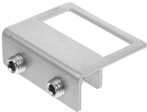 Holibanna Sliding Window Lock Key No-Drill Safety Slide Lock Childproof Window Limiter Adjustable