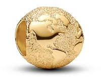 PANDORA Textured globe 764529C00 Charm Anhänger