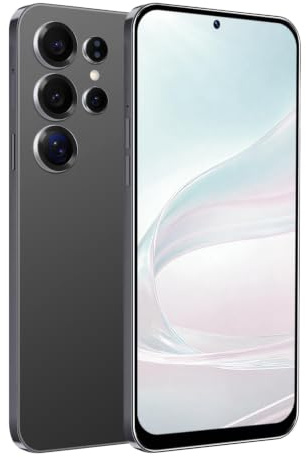 MTGud 4G Smartphone déverrouillé, Android 12.0 Téléphones Mobiles avec écran HD + 6,6 '', 4GB + 32GB ROM / 256GB SD, 4G Double SIM Double Caméra, ID Visage + WiFi+GPS+OTG (Black)