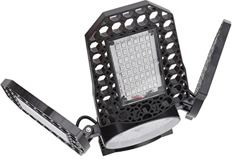 Tnfeeon Lampe de Culture LED 150 W E27, Lampe de Culture Pliable avec Spectre Rouge Bleu pour Hydroponique Intérieure, 240 Perles LED, Dissipation Efficace de la Chaleur pour la Maison et le Jardin