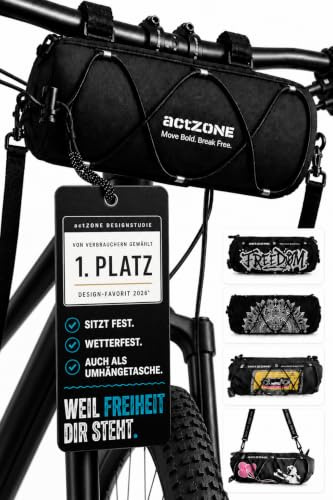 actZONE Fahrrad Lenkertasche Fahrrad | Lenkertaschen E-Bike Gravelbike | Fahrradlenkertasche Für E-Bike | Fahrrad Taschen Lenker | Lenkertasche Rennrad | Fahrradlenkertasche