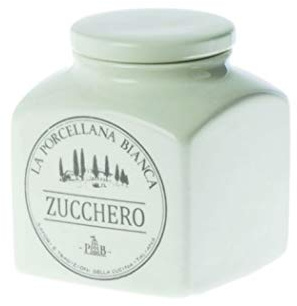 PORCELLANA CONSERVA - Azucarero Cubierto de Porcelana (37 onzas, en Caja de Regalo, Nailon/A)