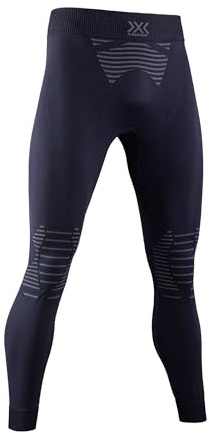 X-Bionic Invent 4.0 Pantalones para Hombre - Ropa Interior Funcional de Alta tecnología para Actividad Moderada con compresión Ligera y termorregulación Avanzada - Negro/Carbón, S