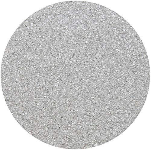 Bunter Zucker Silber 250g Dekorzucker