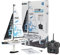 PLAYSTEM Voyager 400 RC Controlled Wind Powered Sailboat in Blue - 21 Tall