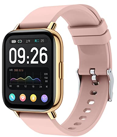 SUPBRO Smart Watch Fitness Tracker Fitness Armband mit herzfrequenz,SmartWatch IP68 Wasserdicht Fitness Uhr Voller Touchscreen mit Musiksteuerfunktion Schlafmonitor Uhren für Damen Herren Kinder