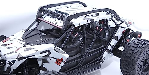 QingLeng Nylon Roof Top Protect Roll Cage for Arrma 1/7 FIRETEAM 6S 4WD BLX Speed Assault Vehicle