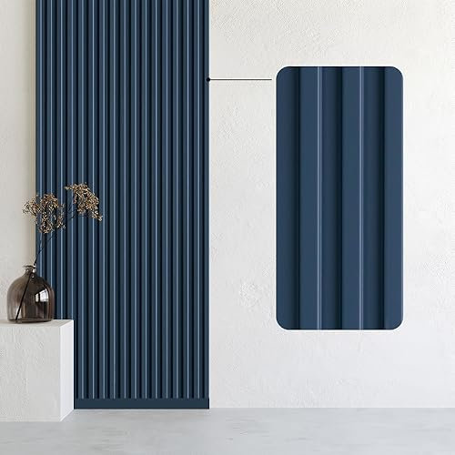 Bildershop-24 Pannelli da parete e soffitto Dekowa in blu scuro, blu, 130 x 10,7 x 1,5 cm