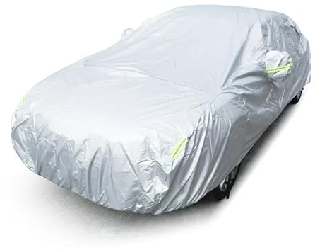 Autoplane Hülle Universal Sun Car Covers Staub Anti-Schnee EIS UV Schatten Abdeckung Faltbare Licht Silber Auto Outdoor Auto Schutz Windschutzscheibe Abdeckung (Color : XXL-5.3X2.0X1.50M)