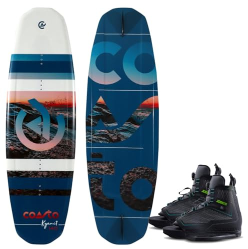 COASTO KYANIT 140 Wakeboard Flex mit Maze Bindung 40-46