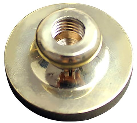 Runde Wachssiegel-Stempelköpfe – Kupfer, blanko, Siegelstempelköpfe, 6 Größen, Umschlag-Siegelkopf, Messingmaterial, schöne Siegelwachs-Werkzeuge, Retro-Wachssiegel, blanker Kupferkopf