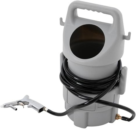 Sandstrahlgerät mit Sandstrahlpistole Eimer zum Sandstrahlen Manuell Sandstrahler Sandstrahlgeräte Sandblaster Strahlgerät für Sandstrahl Sand Zum Rost Entfernen Druckluft Werkzeug für Autoreparatur