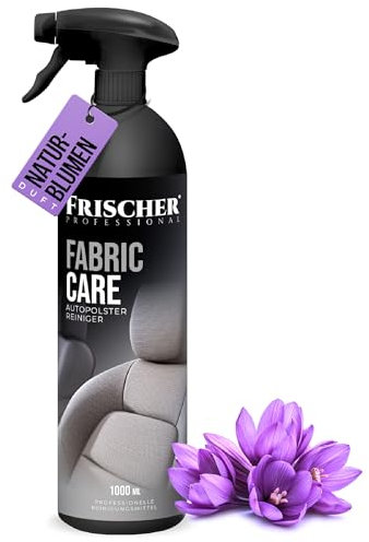 FRISCHER PROFESSIONAL Detergente per tappezzeria, 1000 ml, per divano, auto, poltrone e divano, detergente per tessuti, concentrato e seggiolino auto, detergente per tutti i mobili imbottiti