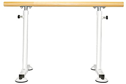 SdaryWare Ballettstange, Stange, verstellbare Ballettstange, tragbar für Zuhause, Kinder, Erwachsene, Stretching, Tanzgymnastik (weiß 1 m)