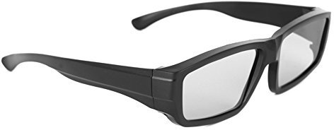 Riiichflowshop Black Circularly Polarized Passive 3D Glasses Polarized 3D and for Most