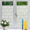 Niviy Pellicola per Vetri Finestre 44.5x200CM, Motivo Fiori Pellicola Privacy Finestre Autoadesive,Elettrostatica per Vetri,Anti-UV e Controllo del Calore Per Casa Ufficio,Soggiorni