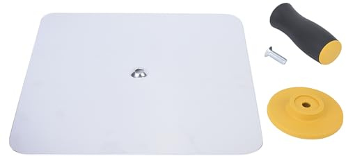 MUNEFE Aluminum Plastering Hawks, Aluminum Plasters Hawks, Plastering Hand Board, Suitable for Plastering Mortar, Finishing Surface, Etc