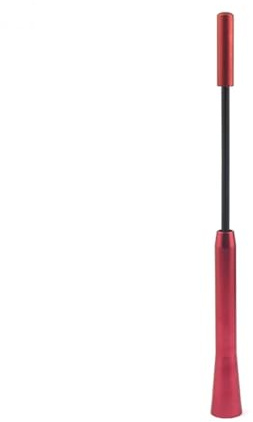 Antennes Audio et vidéo pour Auto,Antenne Voiture Antenne Radio Compatible avec VW, BMW, Mercedes-Benz, Mazda, Audi et Toyota(Red,Long)