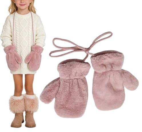 Manoplas De Invierno Para Niñas Protección Contra El Frío Invernal