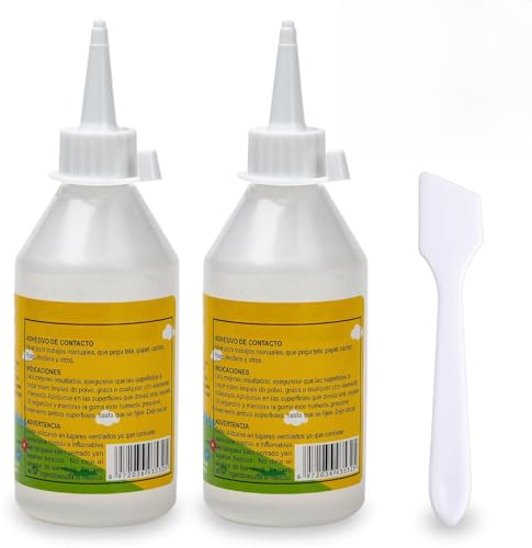 2 X 50 Ml Cola Para Mosaicos Con Una Espátula Para Remover Pegamento Para Mosaicos Pegament Para Pintura De Diamantes Par Mosaicos, Diamantes De Imitación