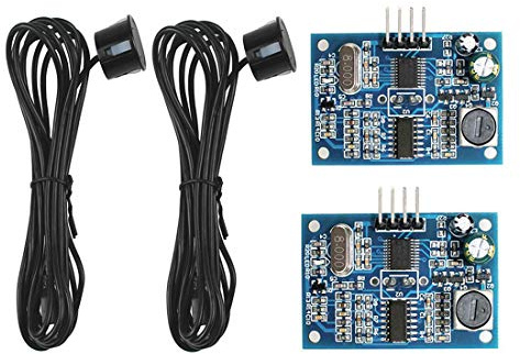 Hailege 2pcs JSN-SR04T Integriertes Ultraschallmodul Entfernungsmessung Wandler Sensor Wasserdicht für Arduino
