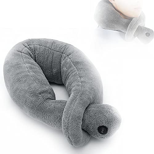 Wrap Around Vibrating Massage Pillow,Vibrating Massaging Massager Relax Muscles Relieve Stress For For Snap-On Neck Massagers Relax Muscles Relieve Stress