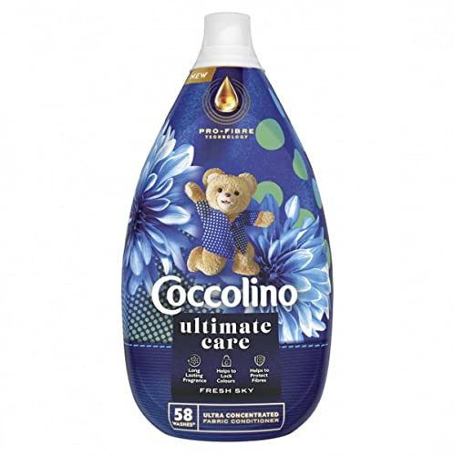 Coccolino Perfume Delux Weichspüler - ULTRA CONCENTRATED - Fresh Sky - 870 ml - 58 Waschgänge