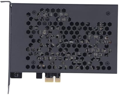 VBESTLIFE PCIe-Videoaufnahmekarte, HDMI 4K PCIe-Videoaufnahmekarte, PCIe Gen2 X1, 3,5-mm-Anschlüsse, Game Capture-Karte für Windows 10, für, für Switch
