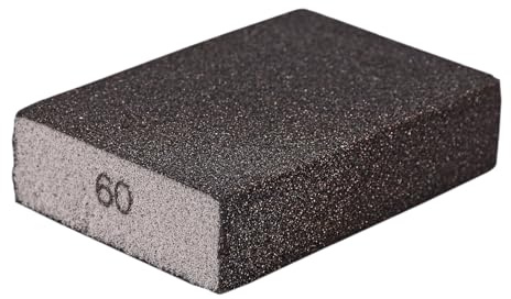10x Schleifschwamm P60 - sehr grob | Schleifblock, Schleifklötze, Schleifpads | zum Schleifen von Lacken, Farben, Spachtelmassen, Holz, usw...