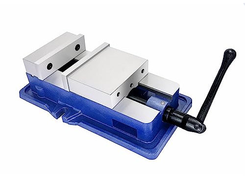 4 Inch Precision Milling Vise for CNC Machine, Industrial Heavy Duty Drill Press Vise - 4 Inch Jaw Width, Milling Drilling Machine Bench Clamp Clamping Vice(Color:B)