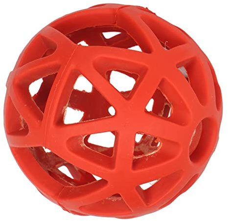 Zähnekugel für Hunde, Interaktiver Gummi -Haustier -Kaut Ballspielzeug Puppy Kugel Zähne Mahlen Hohl Hundeball Katzen Puzzle Feeder für Kleine Mittlere Rasse Zahnen (#1)