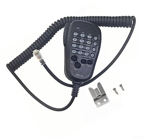 MH-48 - Radiomicrofono mobile a 6 pin con tasti programmabili e porta altoparlante esterno per Yaesu FT-7900R FT-8900R FT-8800R