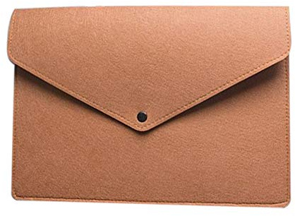 MENDUNER Dokumentväska ärmfodral Väska Tablet Filtväska för Resande Kontor Portfölj Hand 44x32cm (#4)