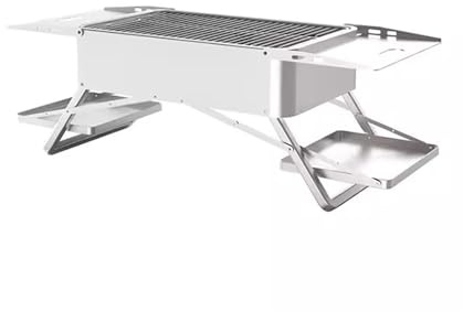 Grillgrill Hemma Grillställ Utomhusgrillspis Hopfällbar Bärbar Liten Grillkamin Grill för camping
