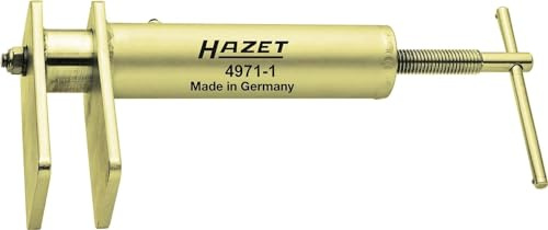 HAZET Bremskolben Rücksetzwerkzeug 4971-1 I Plattenbreite 50 mm, Arbeitsbereich 15 – 90 mm I Beschädigungsfreies Zurücksetzen der Bremskolben an Scheibenbremsen